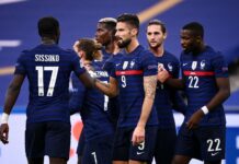 Fans it koponan it France, haom eon ra bilog nga suporta sa pag-arangkada nanda sa semi-final match it nagapadayon nga FIFA World Cup 2022