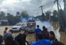 Maabu nga mga motorista, na-stranded matapos ro pagbaha sa pilang kabanwahanan sa Aklan