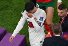 Nasyon it Portugal naputos it kasubo matapos nga mapas-eawan ro andang national football team kontra sa Morocco