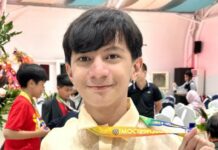 Sangka grade 10 student, daog bilang 1st runner up sa ginhiwat nga International Mathematics and Science Olympiad Competition of Southeast Asia (IMOCSEA)