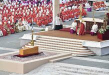 Eubong ni Pope Emeritus Benedict XVI, gintambungan it libo-libong katawo