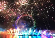 Magarbong fireworks display nga nagabalor sa kapin 100 million pesos , ginpatigayon sa London