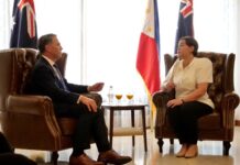 VP Sara Duterte, nakipagpueong kay Australian Deputy Prime Minister Richard Marles