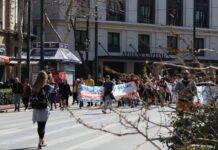 Protesta nagsiklab sa Greece matapos ro train accident