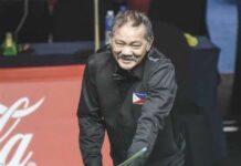Pinoy billiard legend Efren ‘bata’ Reyes magasabak it uman sa SEA Games
