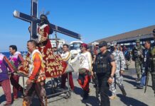 Mga vendors maghalin sa Quiapo nagsunod sa Aklan sa pagbisita it imahe it Poong Nazareno