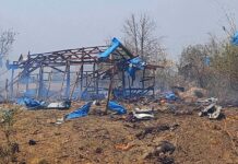 50 katawo namatay sa airstrike it Myanmar military