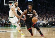 Miami Heat, ginlampaso ro Boston Celtics sa kakatapos eamang nga Eastern Conference Finals