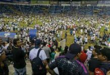 12 patay sa football stampede sa El Salvador