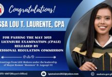 Sangka 22-anyos nga tumandok it Brgy. Calangcang, Makato, pasar sa Certified Public Accountant Licensure Examination