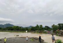 Access road nga nagasugpon sa Laua-an ag Bugasong, Antique uman nga naguba