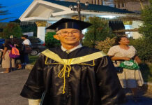 Sangka pari, nag graduate sa anang ika an-om nga kurso