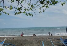 Mga baybayon sa bilog nga Western Visayas, gindagsa it mga beachgoers