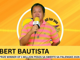 Swerte sa Palengke 2026 grand prize winner it P1 milyon pesos, eubus ro kalipay sa nadag-an nga premyo sa grand draw it promo