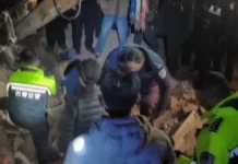 Haeos 16 patay, 54 ninahan sa magnitude 7 nga linog sa Tibet, China