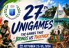 27th University Games, igapatigayon sa Aklan