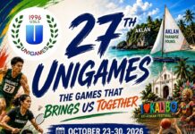 27th University Games, igapatigayon sa Aklan