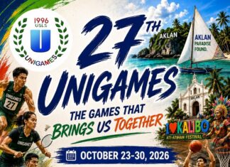 27th University Games, igapatigayon sa Aklan