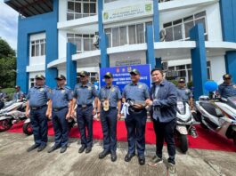 Apat na motorsiklo, ipinagkaloob sa Kalibo MPS
