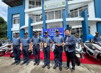 Apat na motorsiklo, ipinagkaloob sa Kalibo MPS