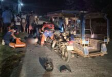 Motorsiklo vs tricycle: 1 patay, 3 sugatan sa Numancia