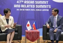 Pres. Marcos Jr. ag Japan Prime Minister Takaichi, gintalakay ro bilateral tie ag ASEAN summit
