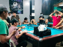 7 katawo, arestado sa ilegal nga pustaan sa bilyaran sa Kalibo