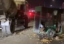 Rolling pandesal driver, patay matapos sumalpok sa mixer truck sa Kalibo-Numancia bridge