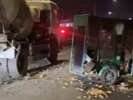 Rolling pandesal driver, patay matapos sumalpok sa mixer truck sa Kalibo-Numancia bridge
