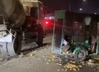 Rolling pandesal driver, patay matapos sumalpok sa mixer truck sa Kalibo-Numancia bridge