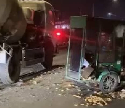 Rolling pandesal driver, patay matapos sumalpok sa mixer truck sa Kalibo-Numancia bridge