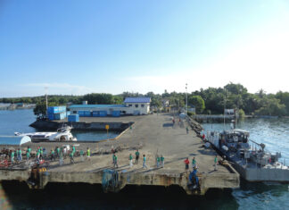 Dumaguit Port, 80 hasta 90 porsiyento eon nga kumpleto; haum eon nga magbaton it mga barko