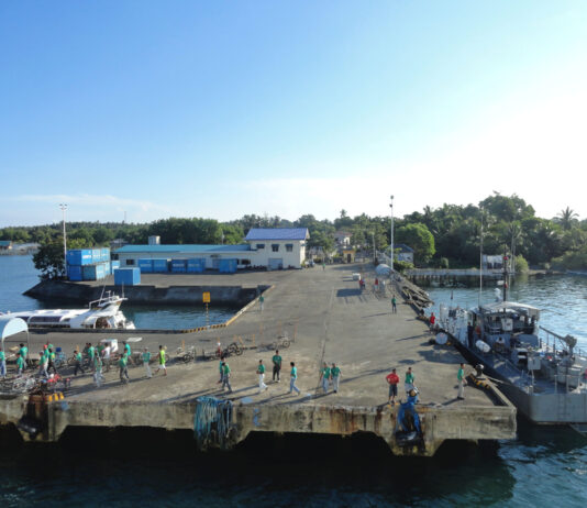 Dumaguit Port, 80 hasta 90 porsiyento eon nga kumpleto; haum eon nga magbaton it mga barko