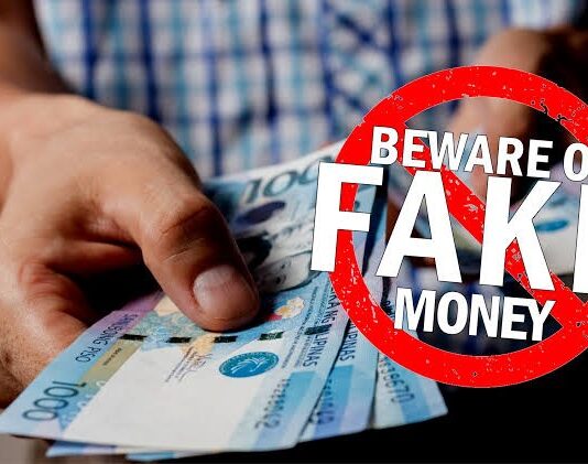 45-anyos na babae arestado dahil sa pekeng pera sa Tangalan