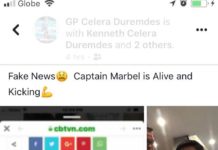 Balita nga napatay na si Captain Marbel, hugot nga ginpanginwala sini