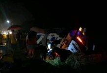 9 pilason sa pagtakilid sang Husky bus nga nahulog sa sa Esperanza, Sultan Kudarat, nabulong na!