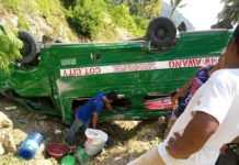 3 na patay sa pagkahulog sang jeep sa Kalamansig, Sultan Kudarat