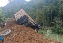 2 ka tawo pilason makaligad mahulog sa pil-as ang dumptruck sa Tboli, South Cotabato