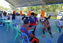 Madamo nga mga pulis, residente sa Banga, South Cotabato nagsabat sa panawagan sang Bombo nga magdonar sang dugo sa Dugong Bombo 2020