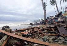 Kapin 300 pamilya nga apektado sang storm surge kag flash flood sa Palimbang, Sultan Kudarat, nagapabilin sa municipal gym; initial damage napagkit sa masobra P4 milyon