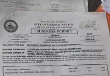 Pagpangilkil suno pa sang isa ka van transport cooperative, ginbuyagyag sa Bombo Radyo Koronadal