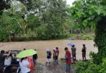 Mga motorista na-stranded matapos ginbaha ang national highway sa North Cotabato; 4 ka banwa pa apektado sang flash flood