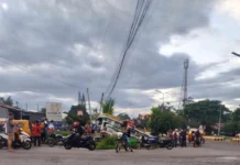 Jeep gin arado ang tricycle; mga pasahero pilason