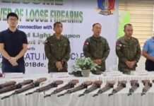 20 High-Powered Firearms, ginsurrender sa 601st Brigade sa Maguindanao del Sur