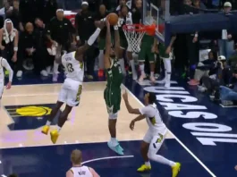 Bucks nagdaog kontra Pacers sa overtime, sa iskor nga 128-127