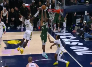Bucks nagdaog kontra Pacers sa overtime, sa iskor nga 128-127