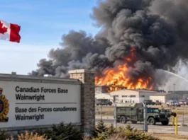 Mga nasawi at sugatan sa malaking sunog sa base militar sa Canada, patuloy na iniimbestigahan