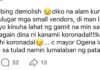 Mga vendors nga naapektuhan sa demolition sa Koronadal City, nagpaabot sang kalain sang buot; Mayor Araquil, nagdepensa