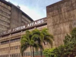 DFA, ginpatawag ang embahador sang China bangud sa kontrobersyal nga pahayag parte sa West Philippine Sea