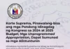 Idineklara ng Korte Suprema na labag sa Konstitusyon ang ilang probisyon ng 2024, 2025 at 2026 General Appropriations Act (GAA).